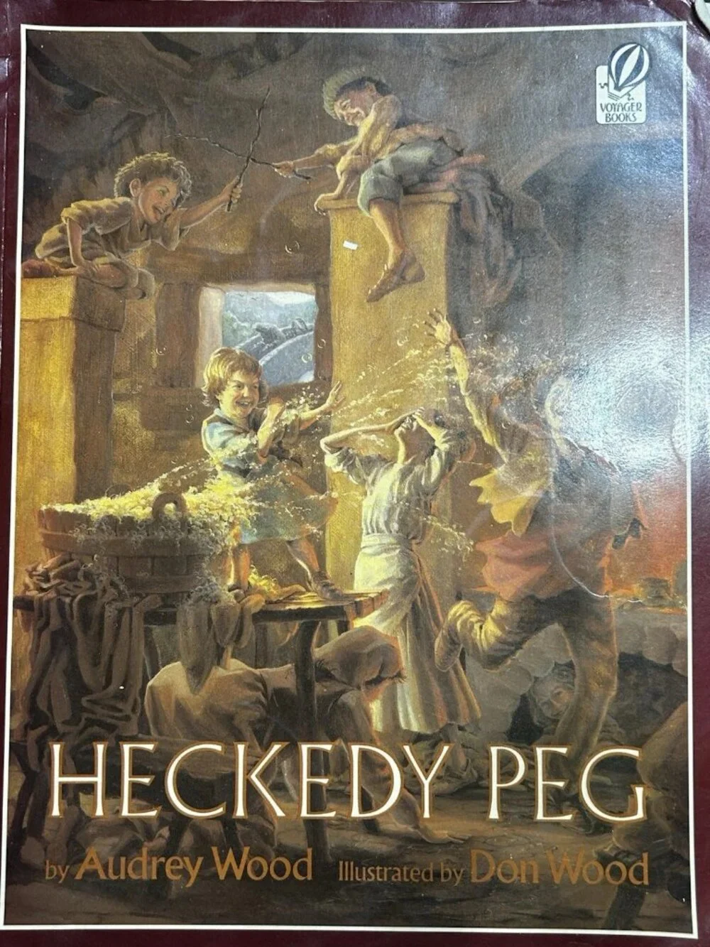 Audrey Wood Heckedy Peg Illustrated Picture Book Don Wood 1987 Vintage